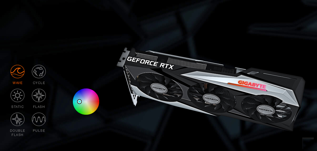 GIGABYTE GeForce RTX 3060 GAMING OC 12G Graphics Card, 3 x WINDFORCE Fans,  12GB 192-bit GDDR6, GV-N3060GAMING OC-12GD Video Card